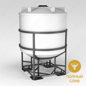 Емкость ФМ 5000л в обрешетке в Иркутске