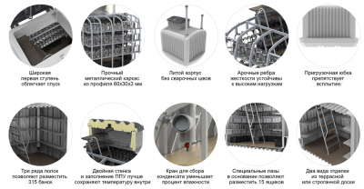 Погреб Rostok 8000 СТАНДАРТ в Иркутске