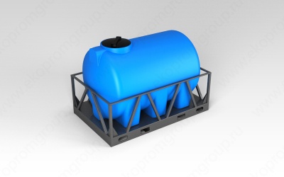 Емкость H 2000л в обрешетке в Иркутске